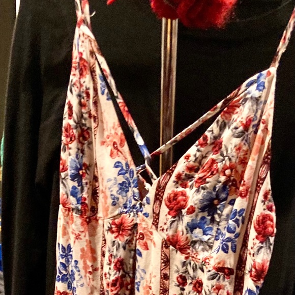 Forever21 Spring Dress Flowers Size Small - Picture 1 of 3